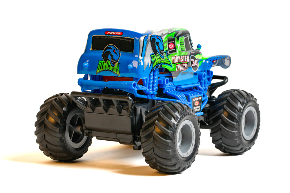 RC Monster Truck 1:20 2,4GHz, blå/grøn