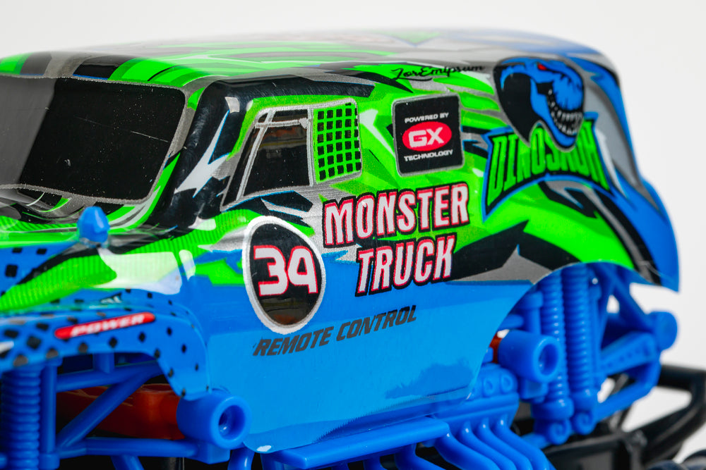 RC Monster Truck 1:20 2,4GHz, blå/grøn