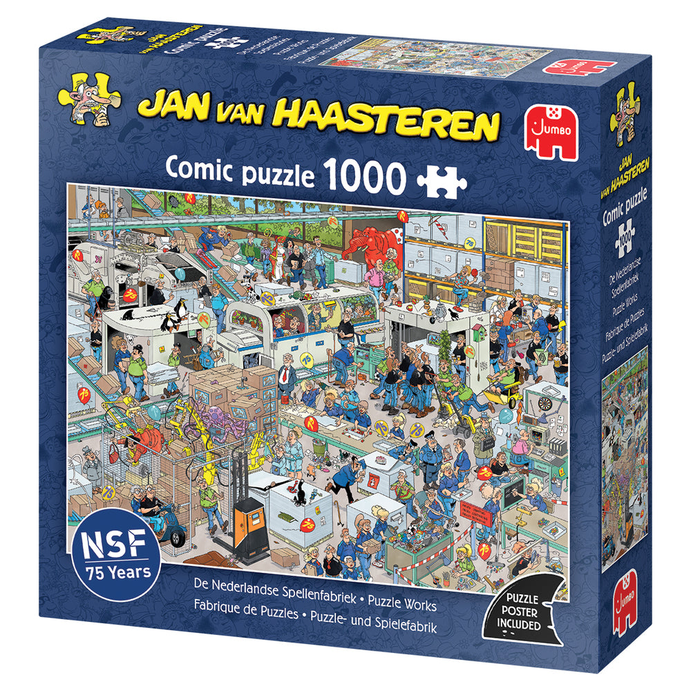 JANVANHAASTEREN Every Piece Counts 1000 brikker
