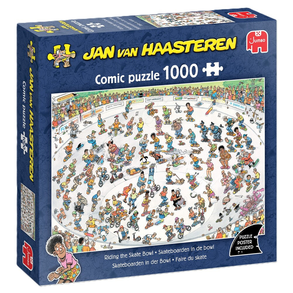 JANVANHAASTEREN Riding the Skate Bowl 1000 brikker