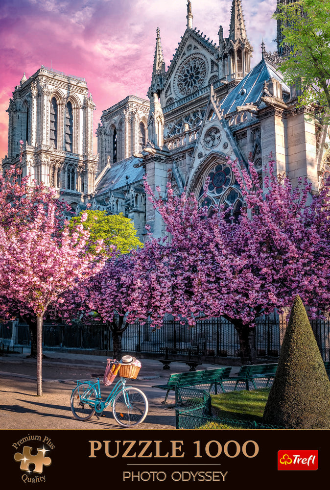 Puslespil Notre Dame Cathedral of Paris 1000 brikker