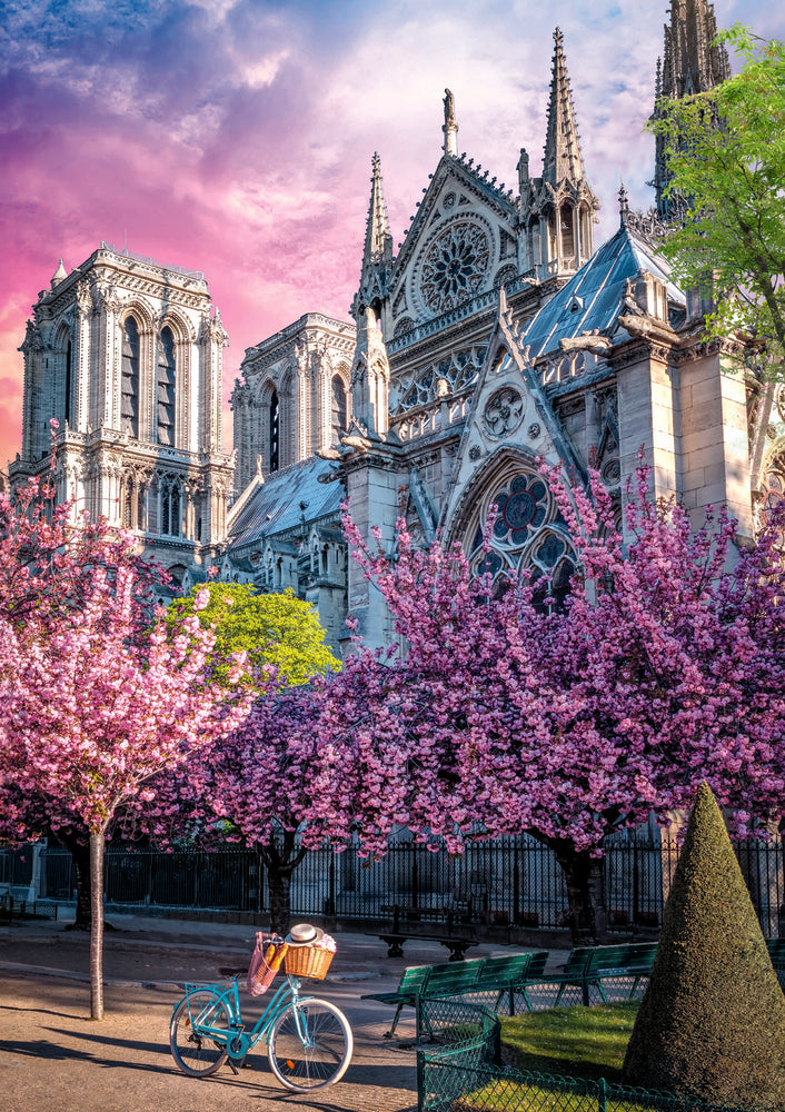 Puslespil Notre Dame Cathedral of Paris 1000 brikker