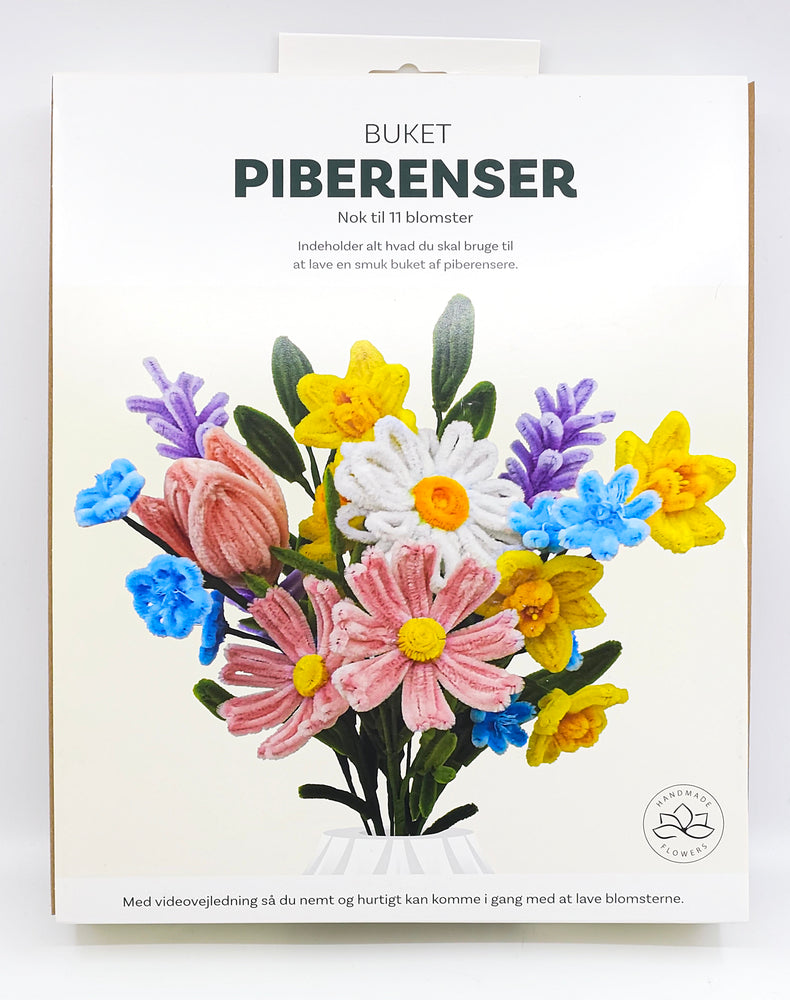 Piberenser blomster Forårsbuket 11 stk 7 ass blomster