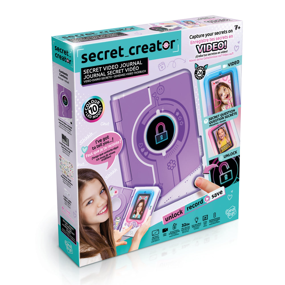 Creator secret video journal