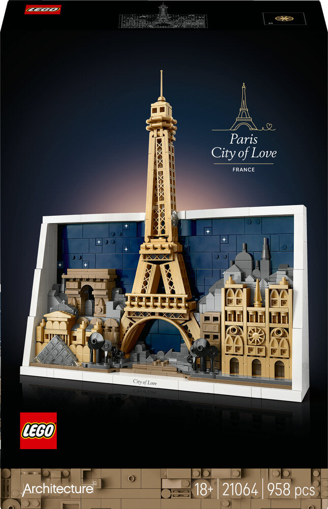 21064 LEGO Architecture Paris – Kærlighedens by