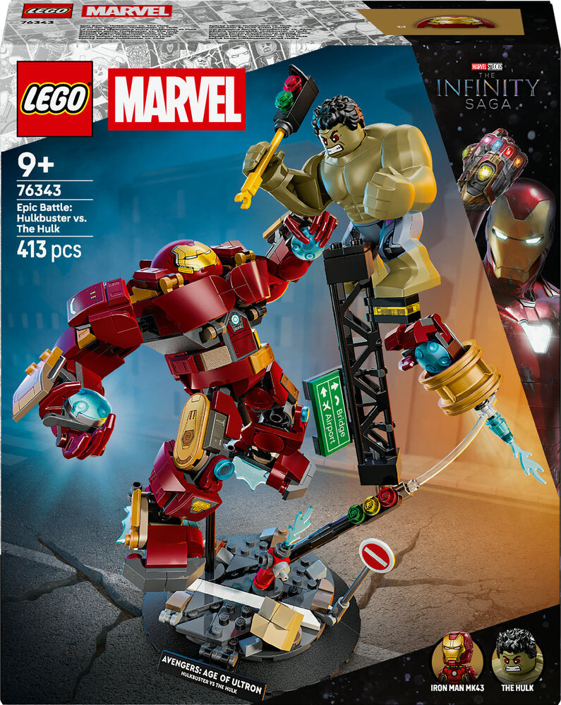 76343 LEGO Super Heroes Marvel Episk kamp: Hulkbuster mod Hulk
