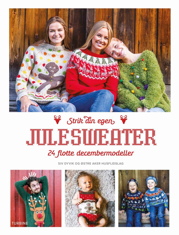 D1 Strik din egen julesweater - 24 skønne decembermodeller