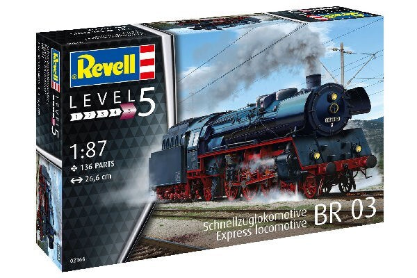 Express locomotive 03 class with tender 1:87