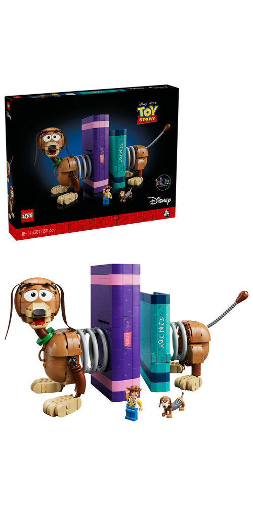 LEGO Disney™ 43301 Toy Story-bogstøtter med hunden Slinky