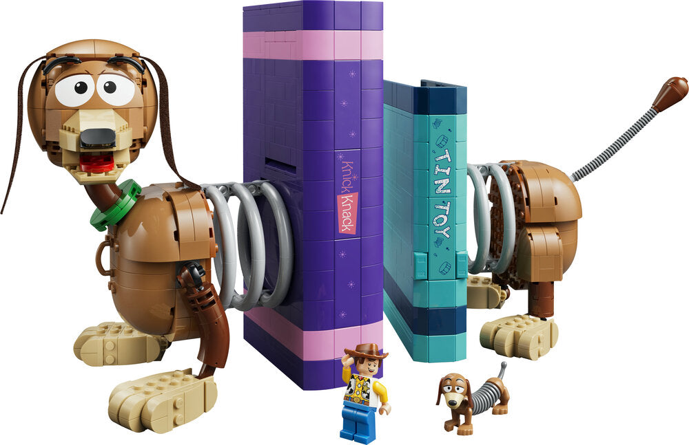 LEGO Disney™ 43301 Toy Story-bogstøtter med hunden Slinky
