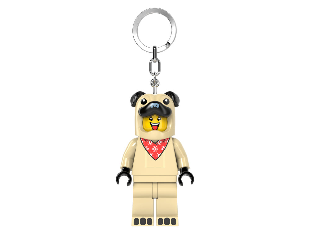 LEGO® Minifigures™ LED nøglering mops