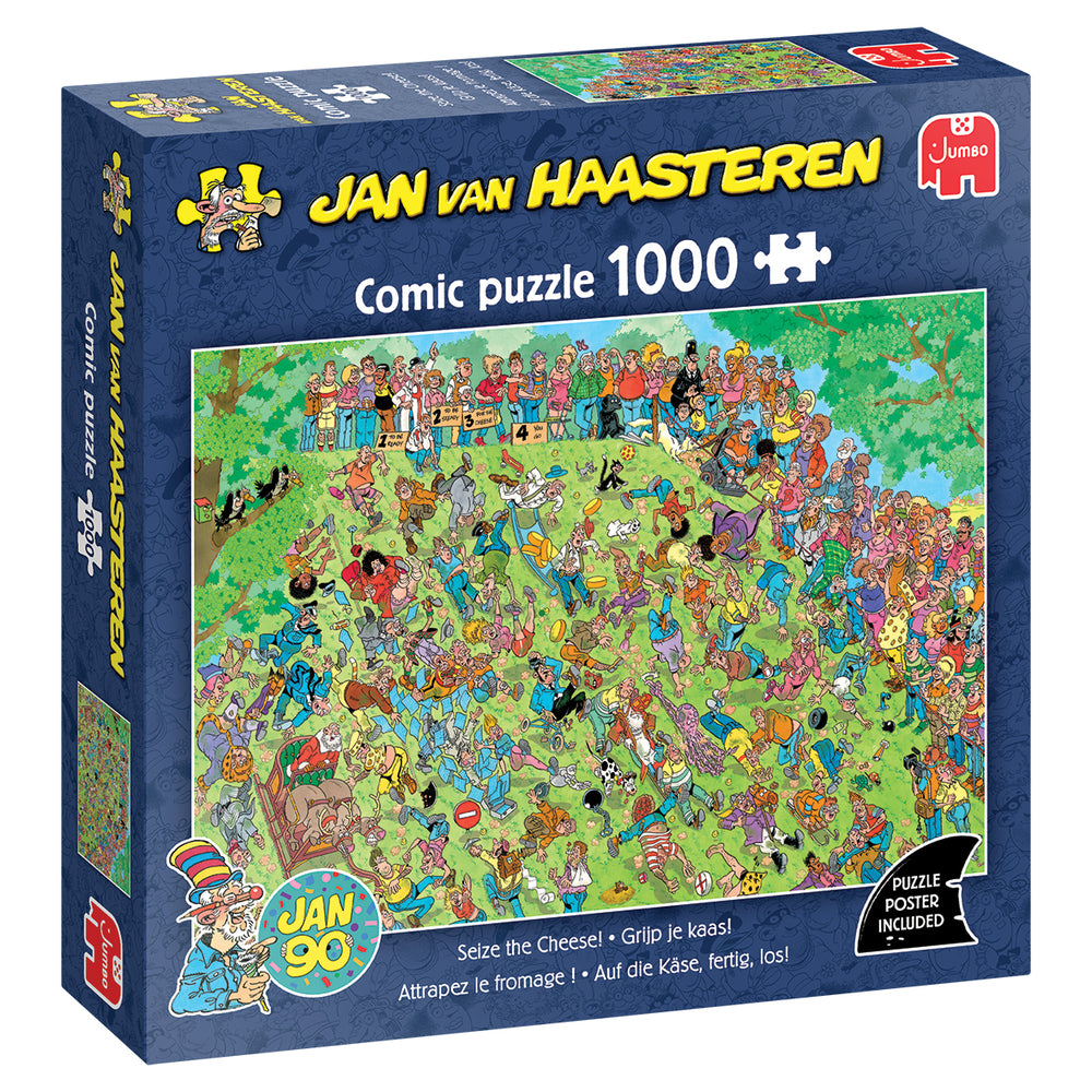 JANVANHAASTEREN Seize the Cheese! 1000 brikker