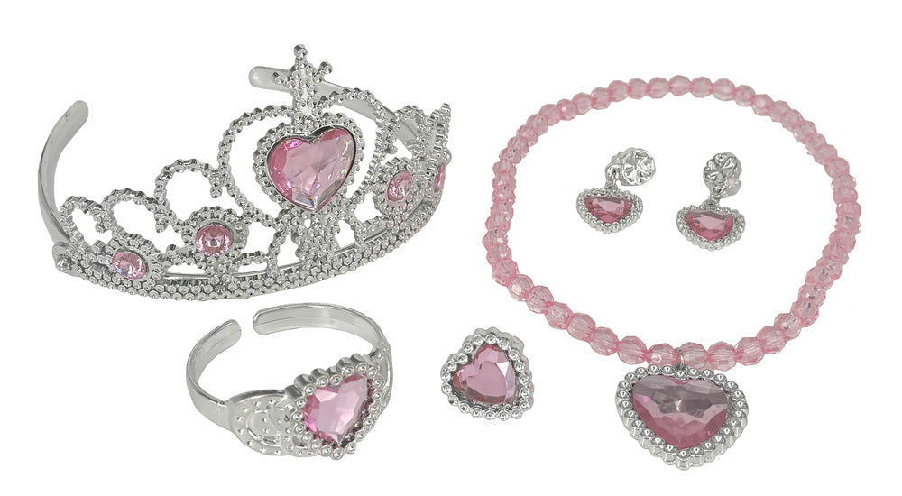 Real UniQ smykkesæt med tiara ass