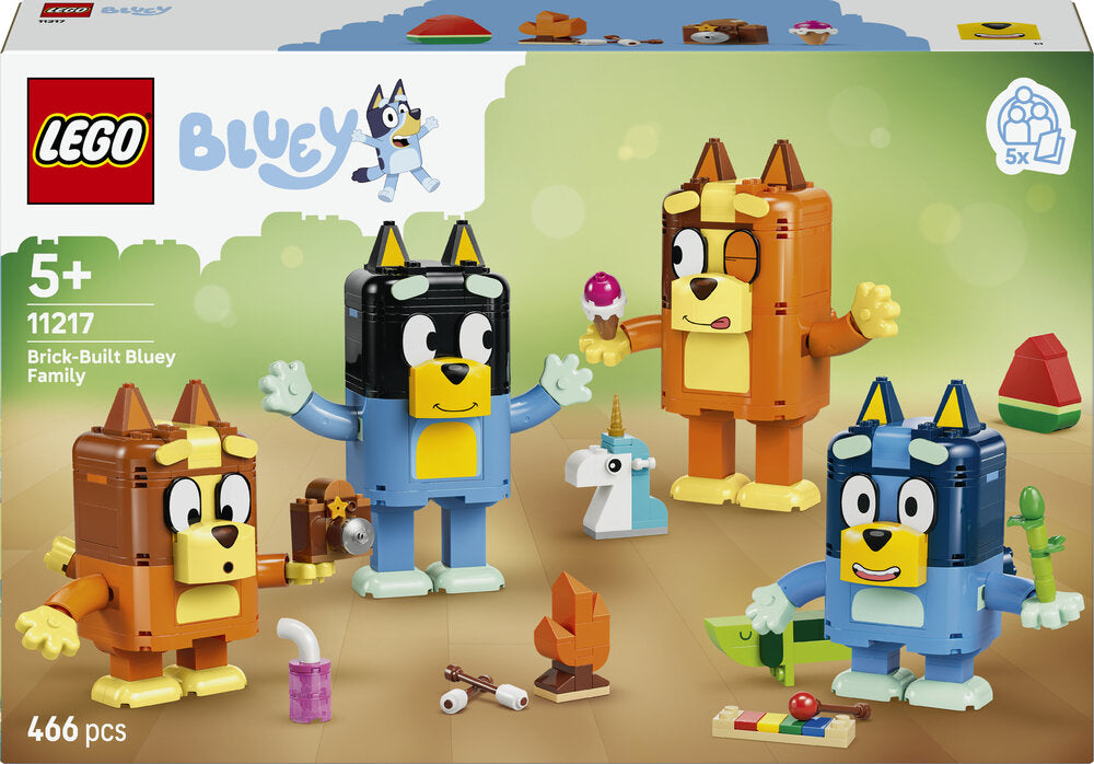 11217 LEGO Bluey Klodsbygget Bluey-familie