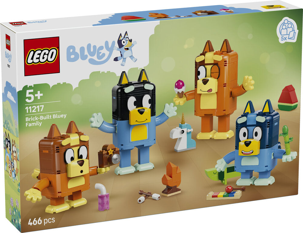 11217 LEGO Bluey Klodsbygget Bluey-familie