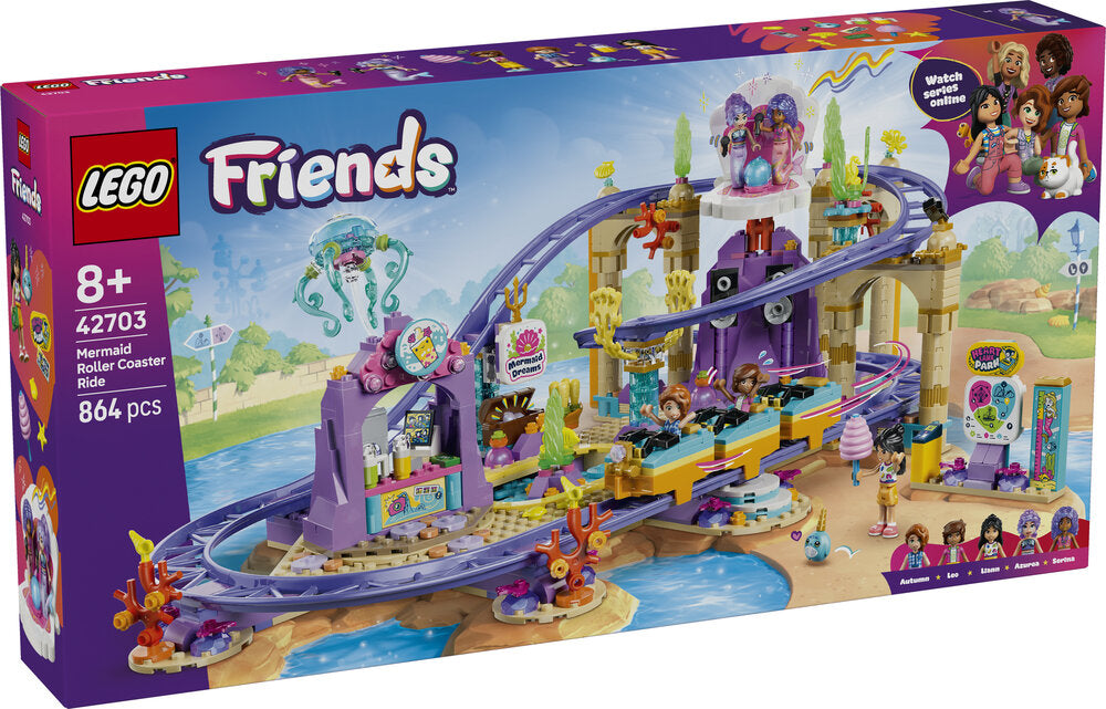 42703 LEGO Friends Havfrue-rutsjebane