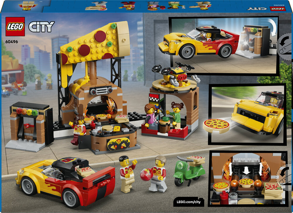 60496 LEGO City Pizzeria med udbringningsfartøjer