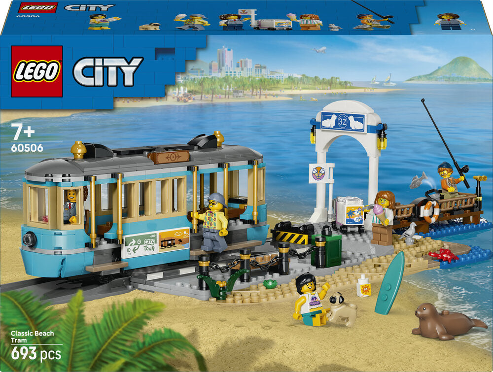 60506 LEGO City Klassisk sporvogn med strandstop