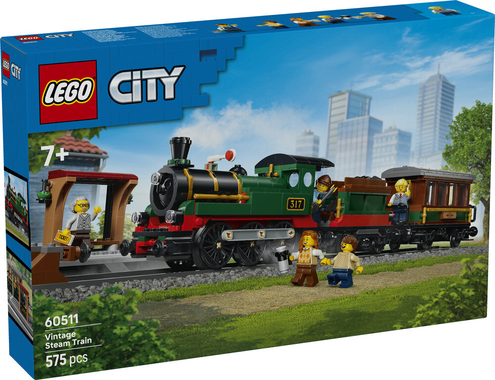 60511 LEGO City Vintage damptog