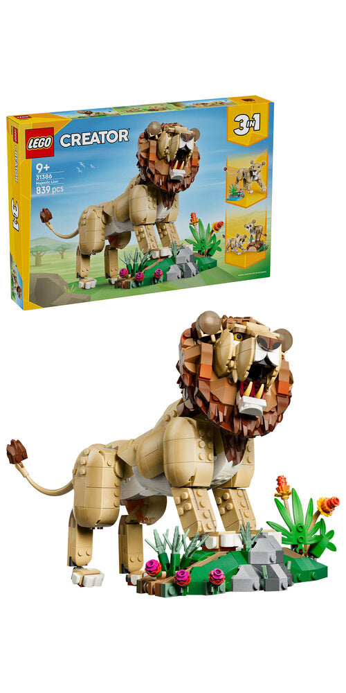 31386 LEGO Creator Vilde dyr: Majestætisk løve