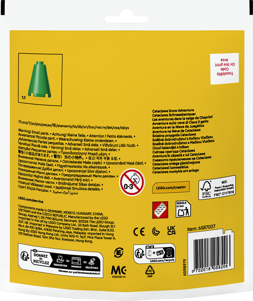 30718 LEGO Creator Cataclaws på sneeventyr