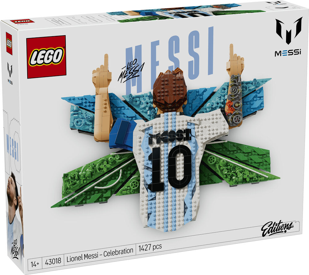 43018 LEGO Editions Football Lionel Messi – jubelscene