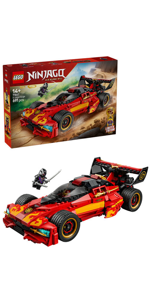 LEGO Ninjago 71867 X-1 ninjabil – 15-års jubilæum