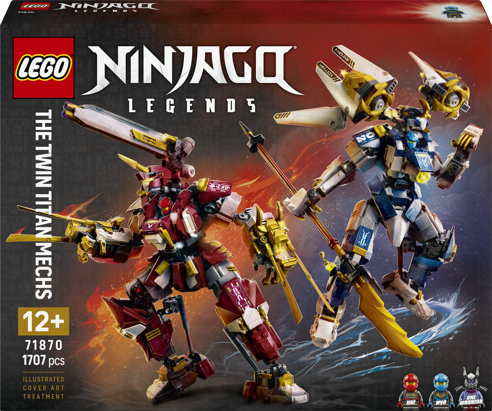 71870 LEGO Ninjago De to titan-mechs