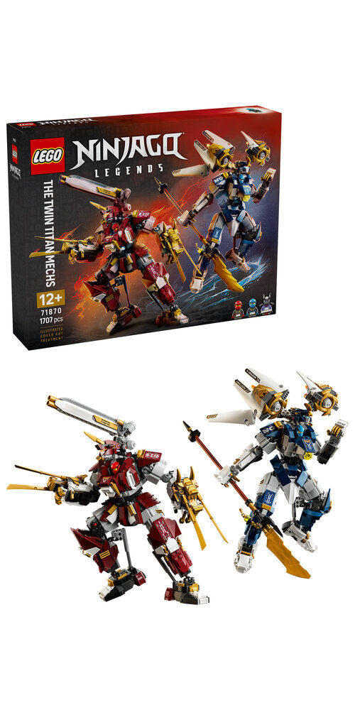 71870 LEGO Ninjago De to titan-mechs