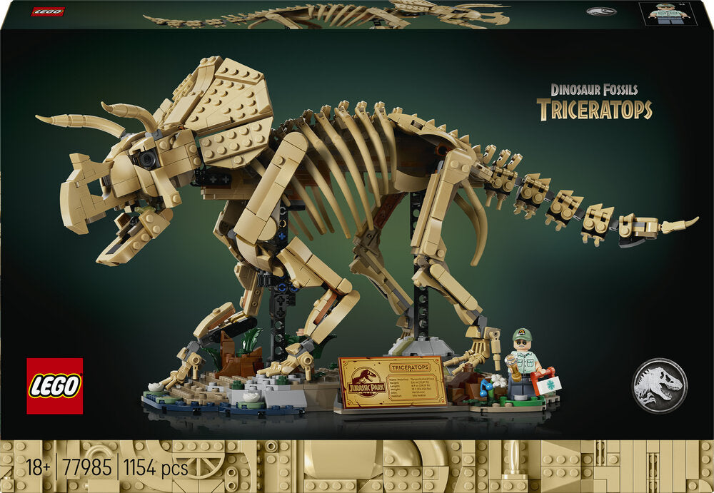 77985 LEGO Jurassic World Dinosaurfossiler: Triceratops