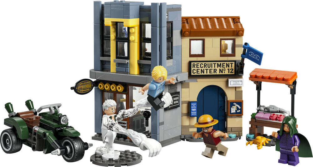 LEGO ONE PIECE 75642 Opgør med kaptajn Smoker