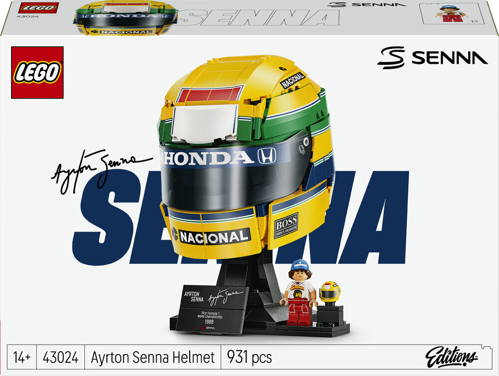 43024 LEGO Editions Formula 1 Ayrton Senna-hjelm