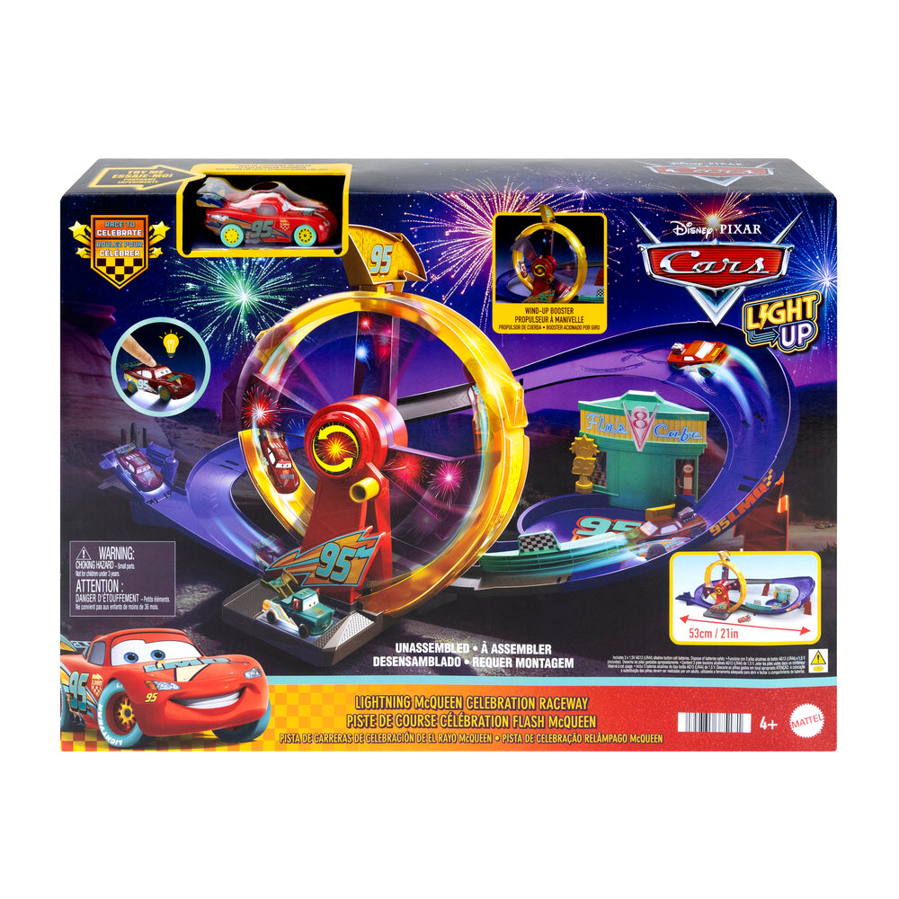 Pixar Cars McQueen day playset