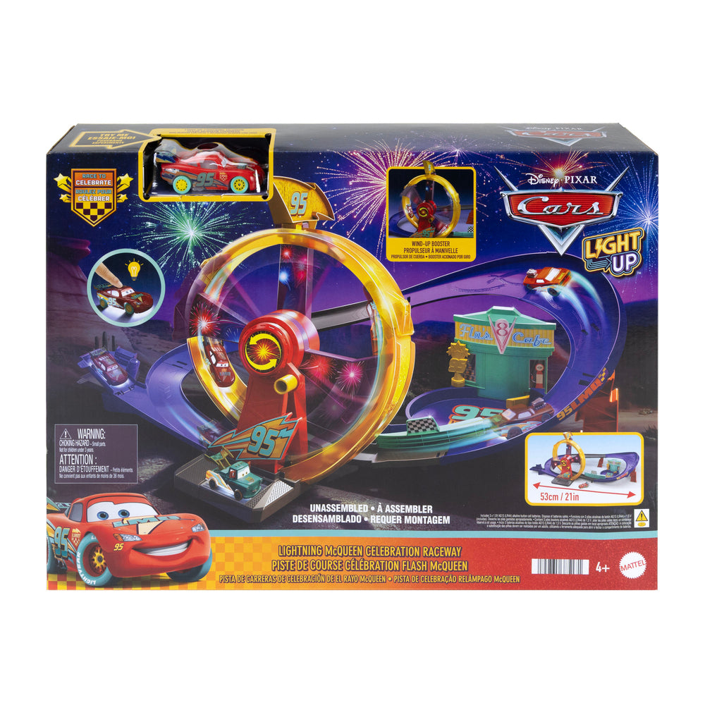 Pixar Cars McQueen day playset