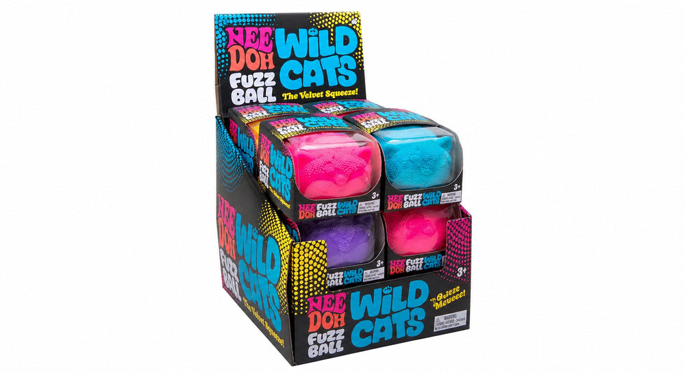 NeeDoh fuzz ball critters ass