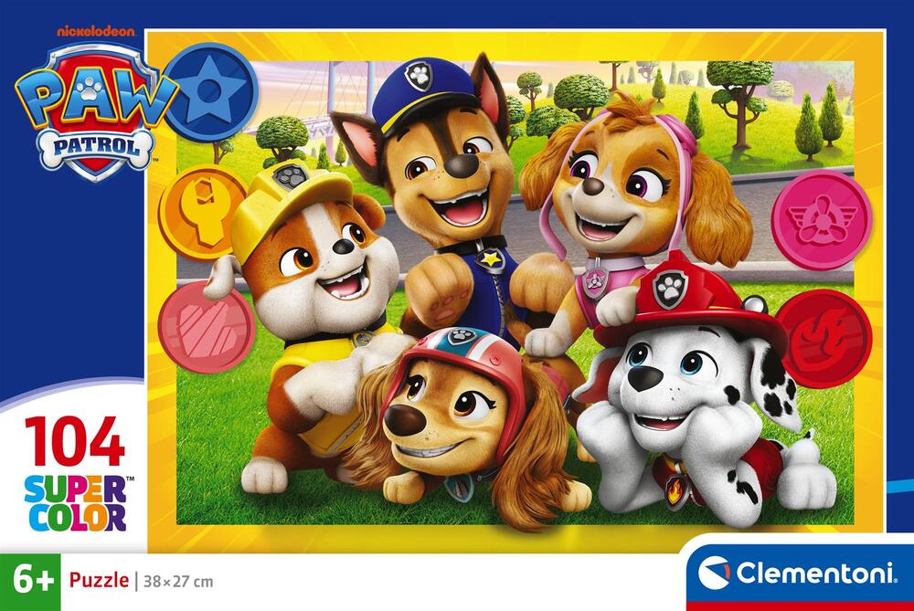 Puslespil CLEMENTONI Paw Patrol 104 brikker