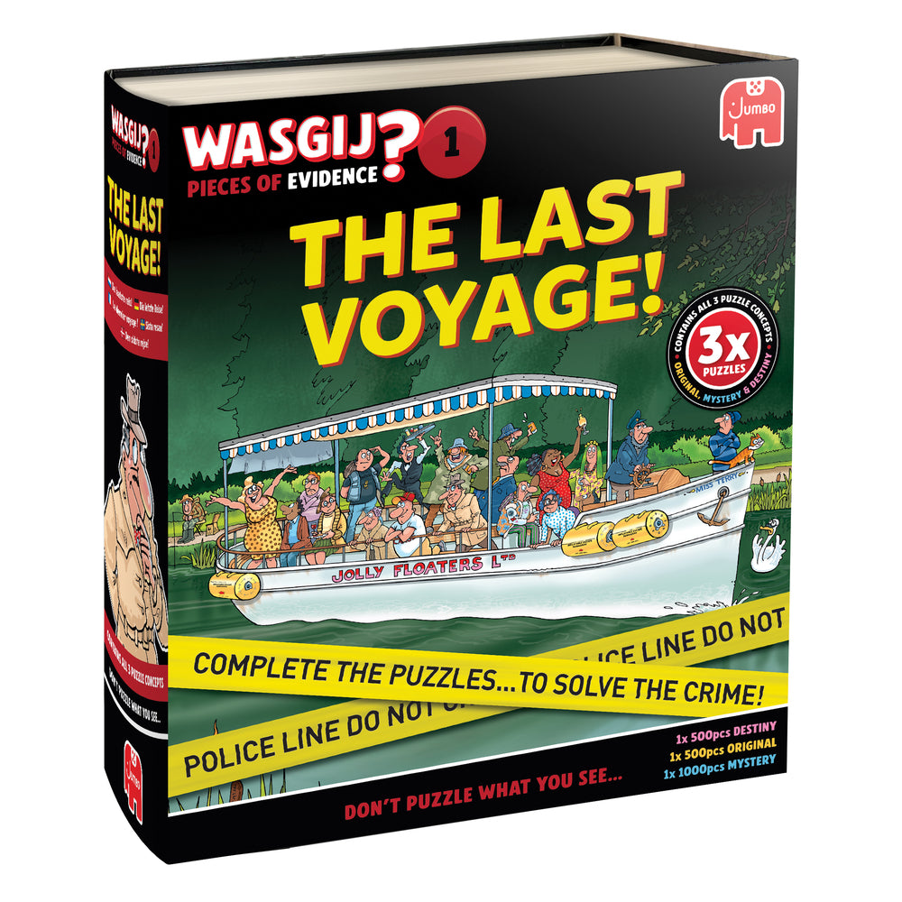 Wasgij The last voyage 2x500 1x1000 brikker