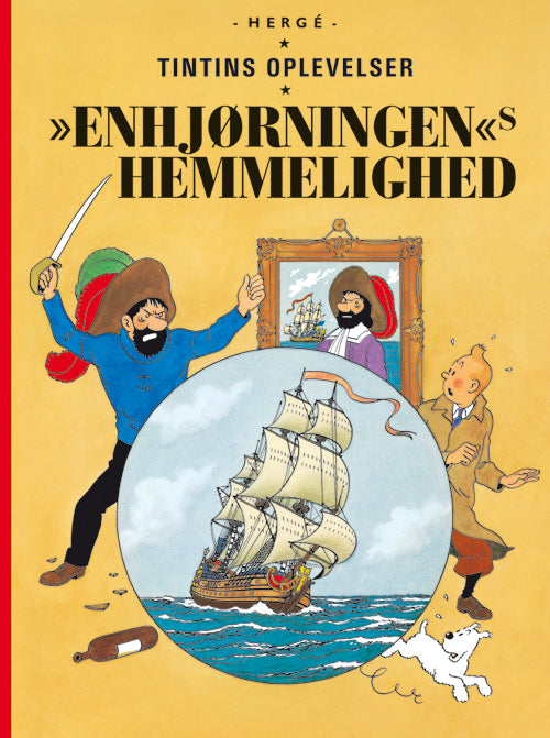 D1 Tintin: Enhjørningen's hemmelighed - softcover