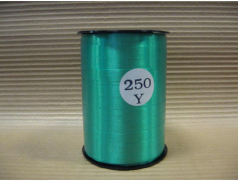 Gavebånd poly glat 10mm /250yds grøn