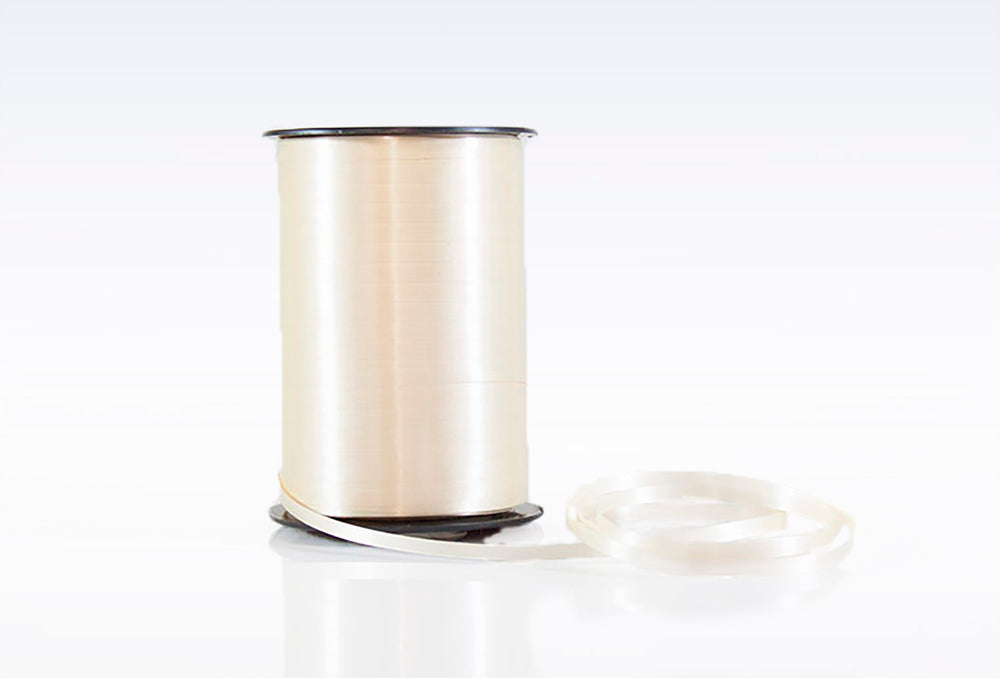 Gavebånd poly glat 10mm /250yds beige