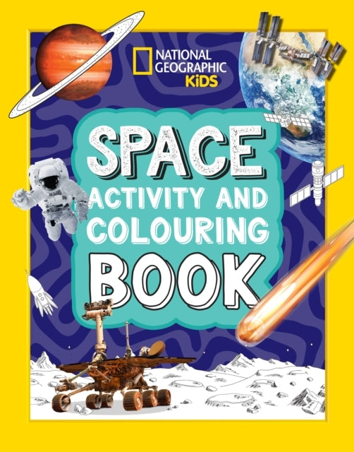 Space Activity And Colouring Book