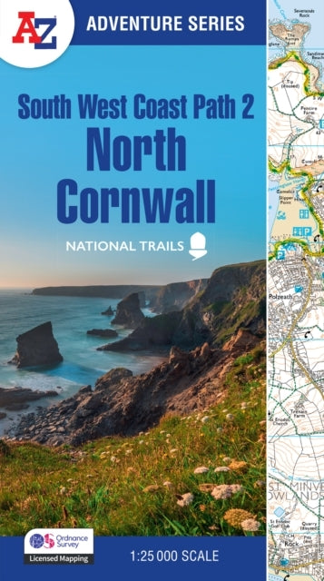 South West Coast Path 2 – North Cornwall With Ordnance Surve