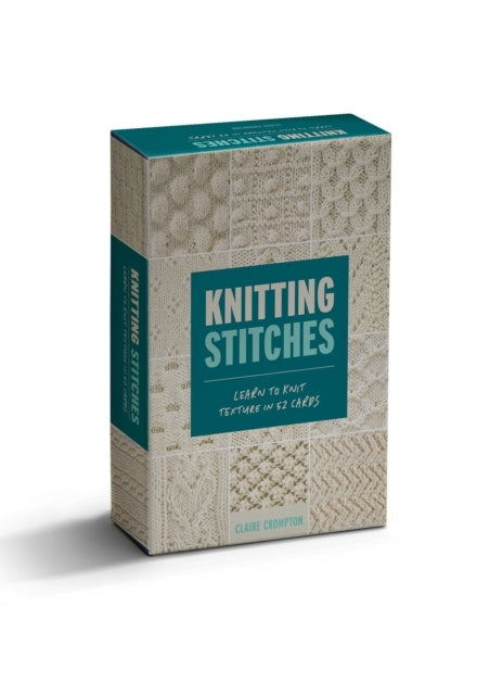 Knitting Stitches Card Deck Learn To Knit Texture In 52 Card