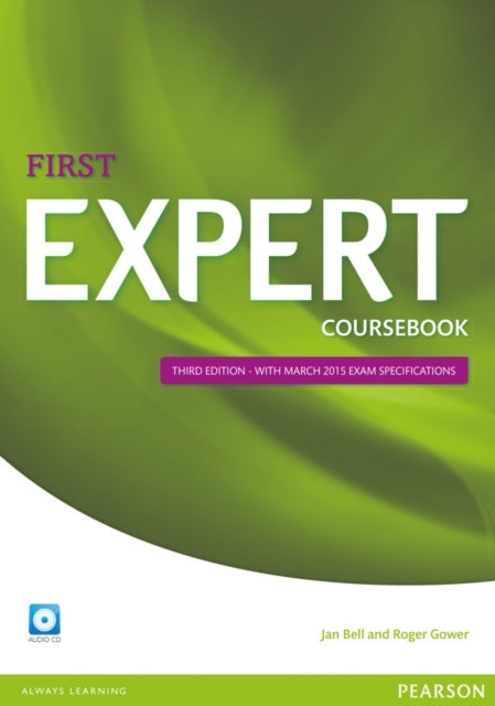 Expert First 3Rd Edition Coursebook With Cd Pack