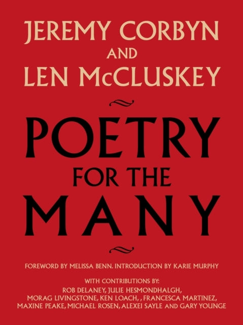 Poetry For The Many An Anthology