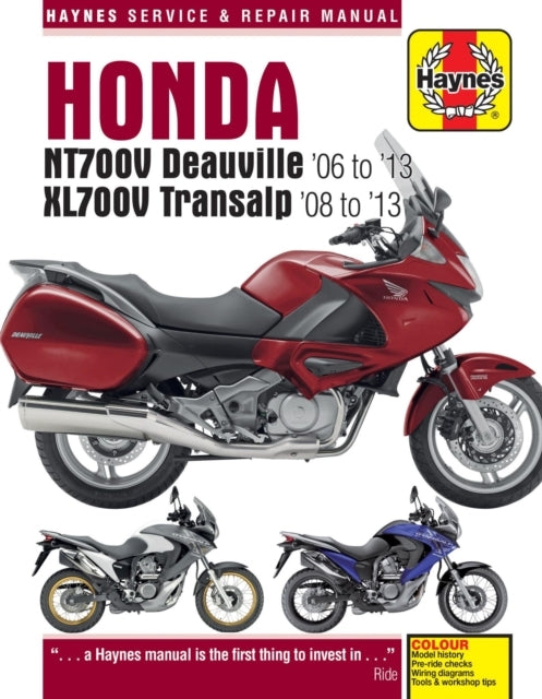 Honda Nt700v Deauville & Xl700v Transalp