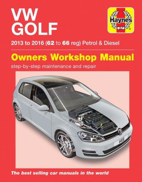 Vw Golf Petrol & Diesel ('13-'16) 62 to 66