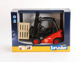 Gaffeltruck Bruder Linde H30D med paller