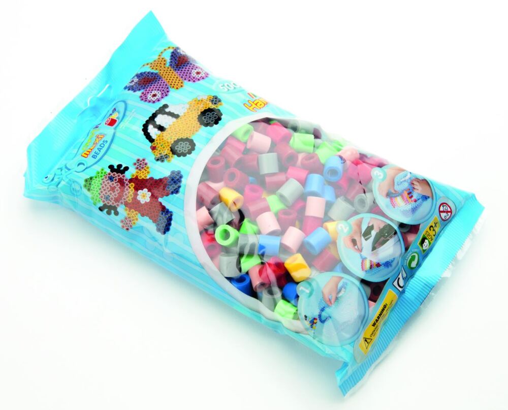 Hama maxi perler 500 stk mix 69