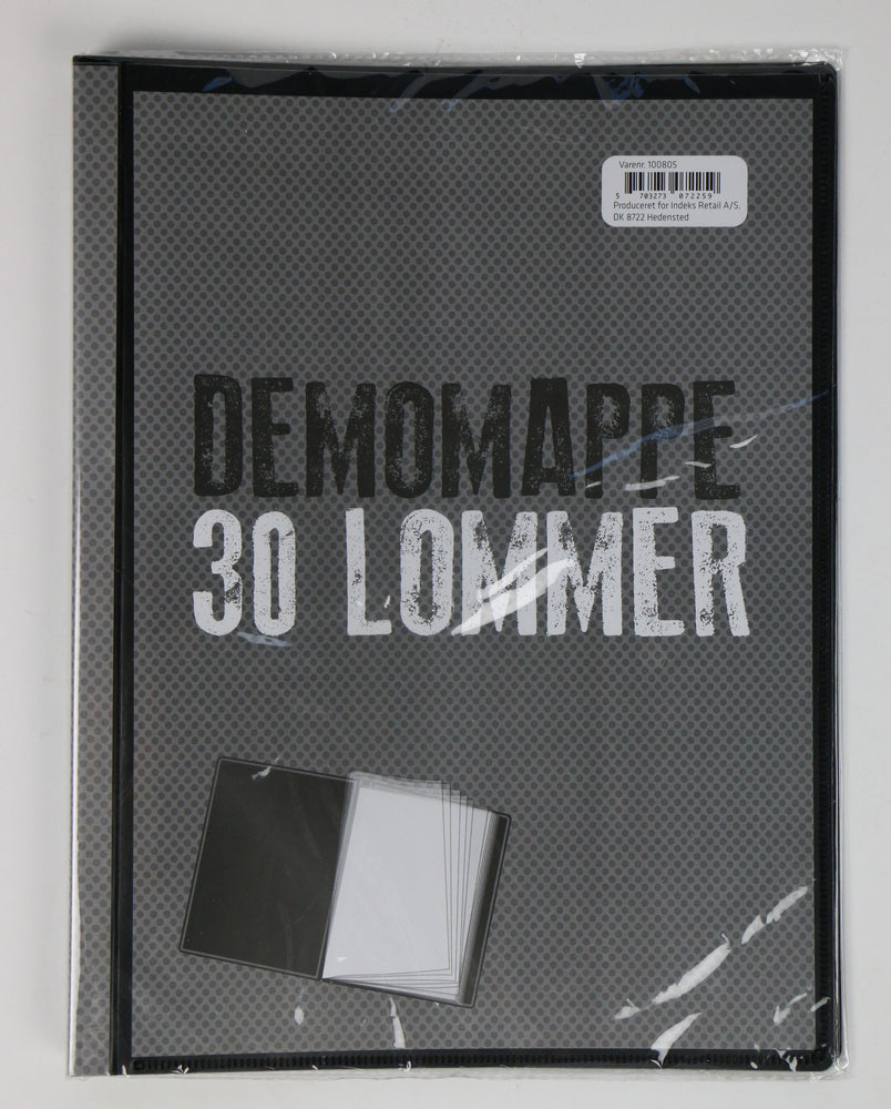 Demomappe Relief med 30 lommer